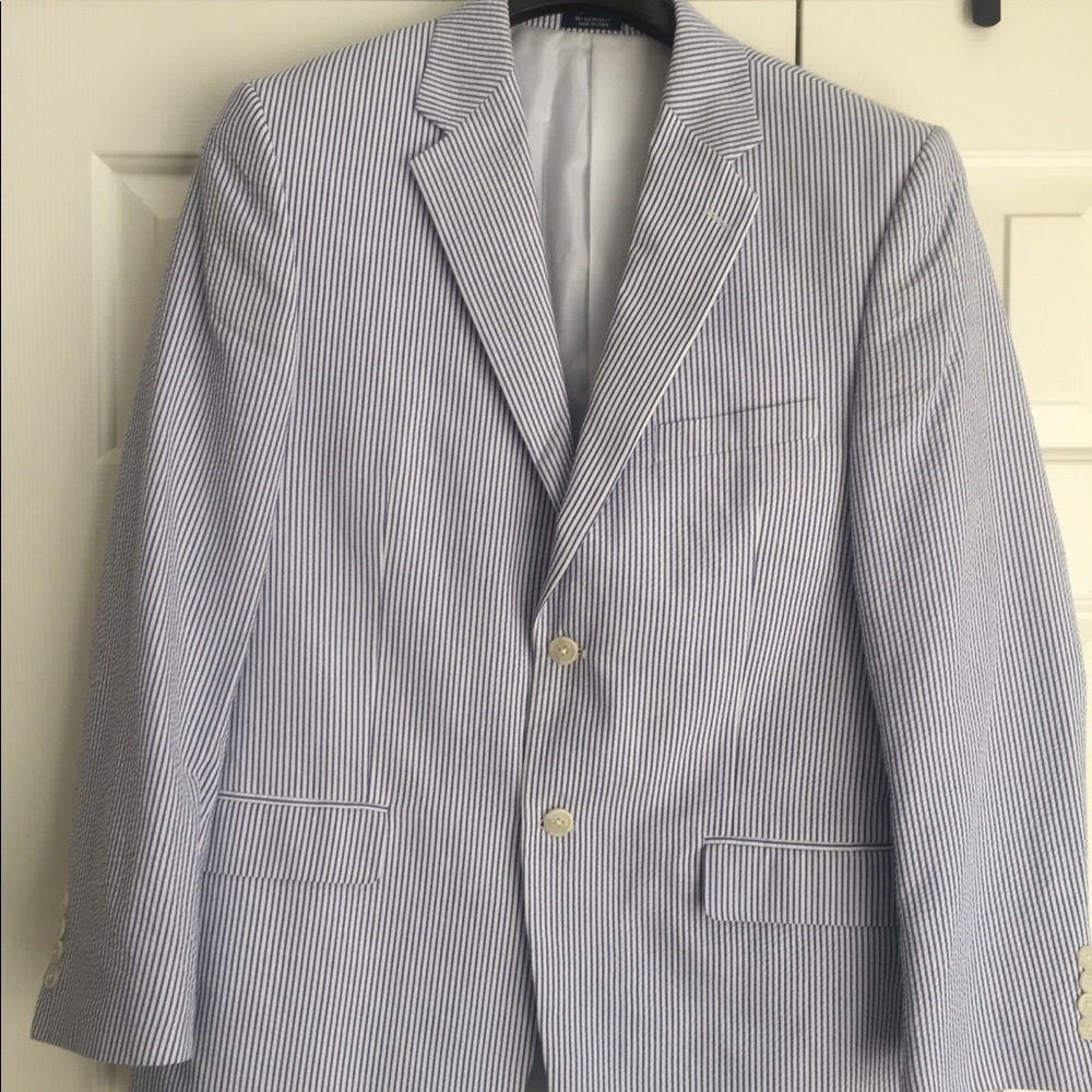Men’s Seersucker Sport Coat